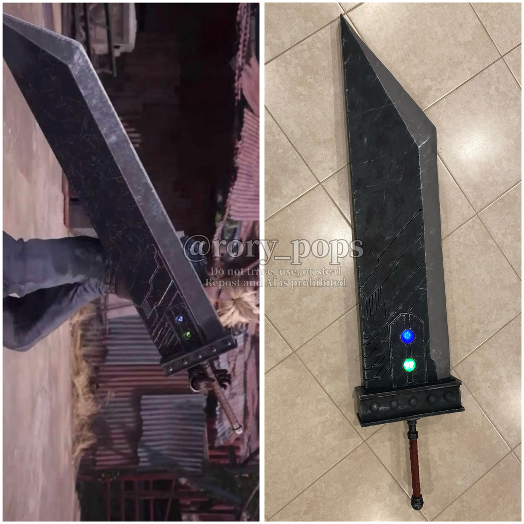 Cloud Strife’s Buster Sword - FFVII