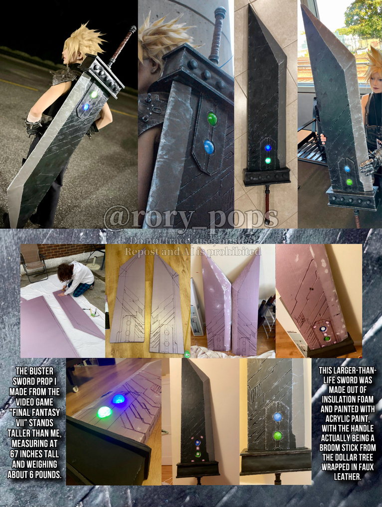 Cloud Strife’s Buster Sword - FFVII