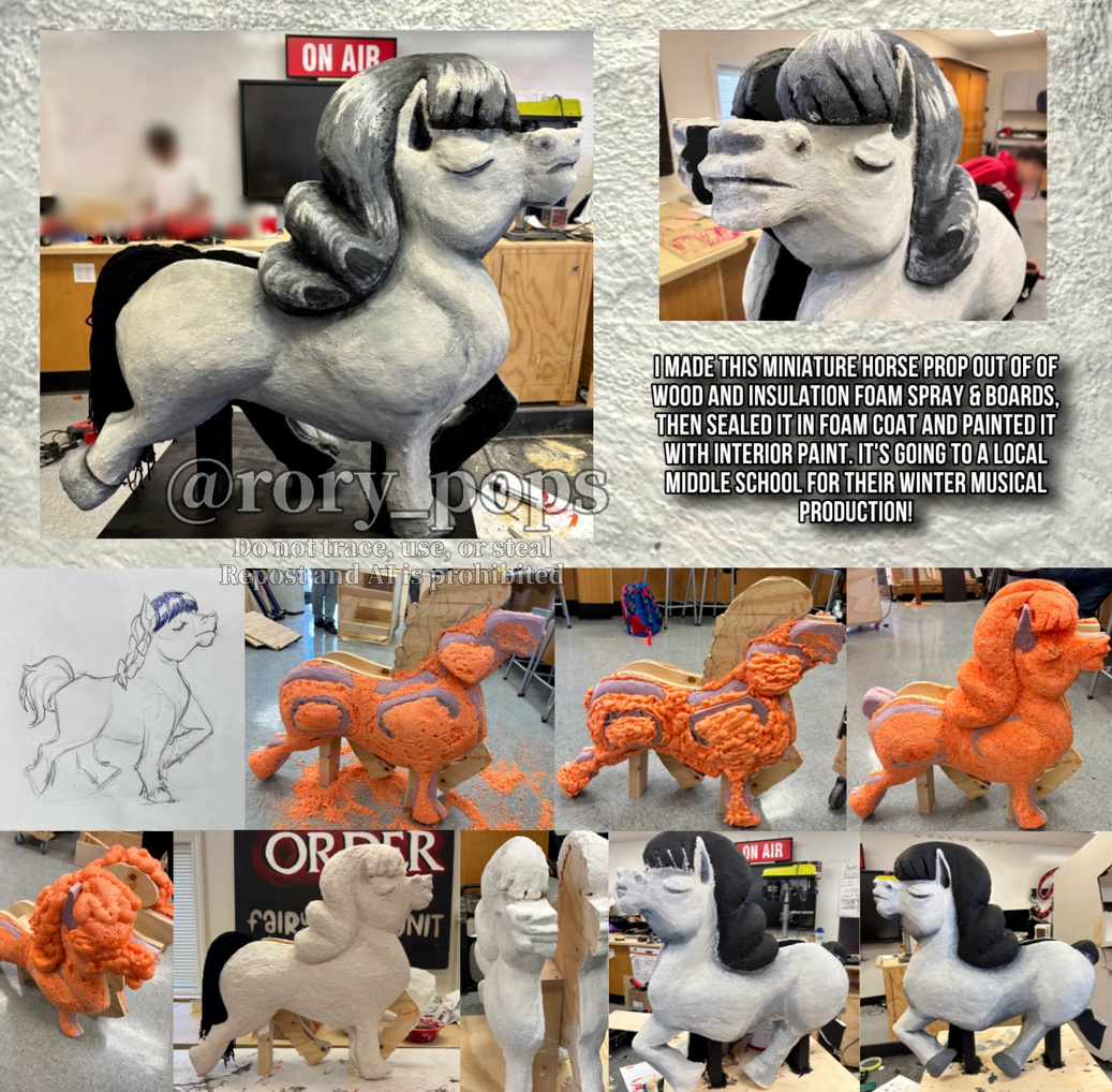 Miniature Horse for Shrek